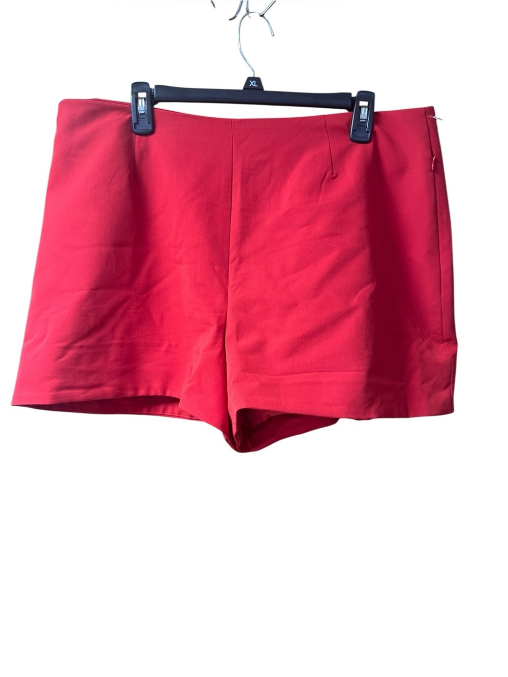 1. State Red High-Waist Tailored Shorts